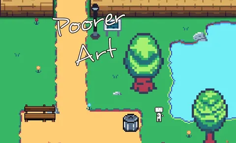 Poorer Art — official game artwork