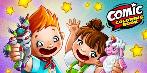Comic Coloring Book — official game artwork