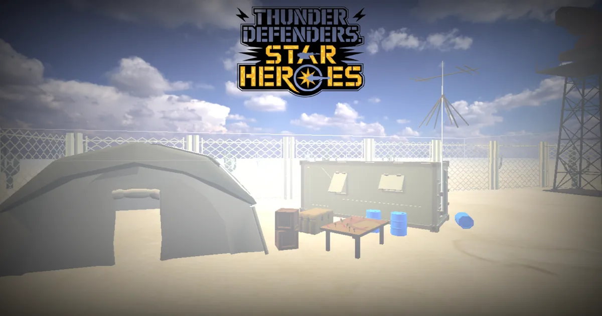 Thunder Defenders Star Heroes — official game artwork