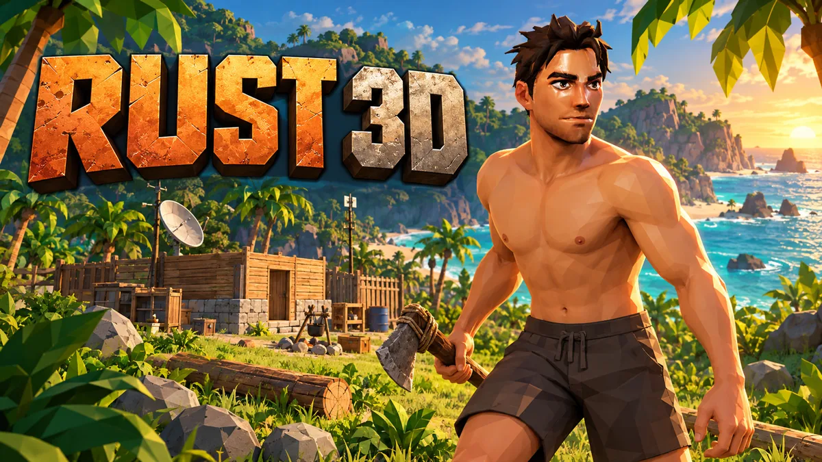 Rust 3D — official game artwork